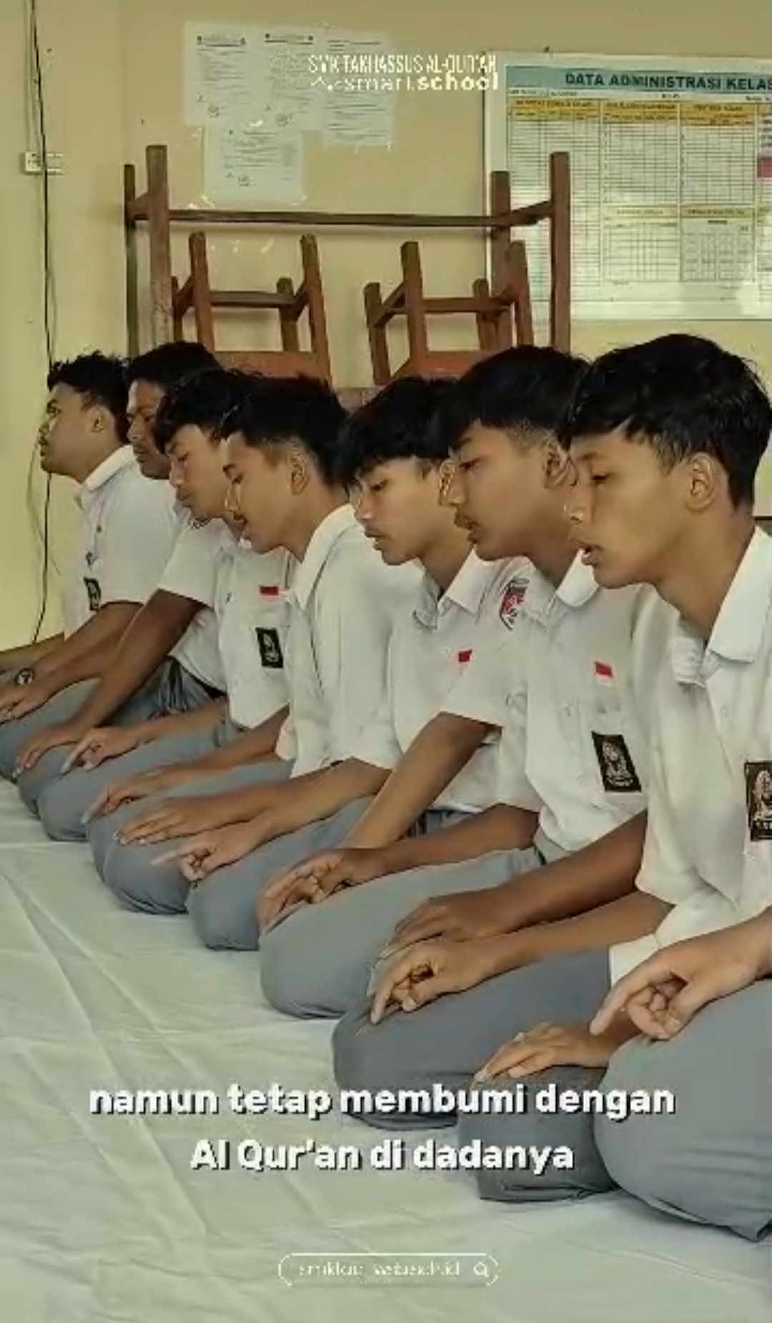 Penutupan Pesantren Kilat Ramadhan SMK Takhassus Al-Qur’an Diisi Praktik Sholat