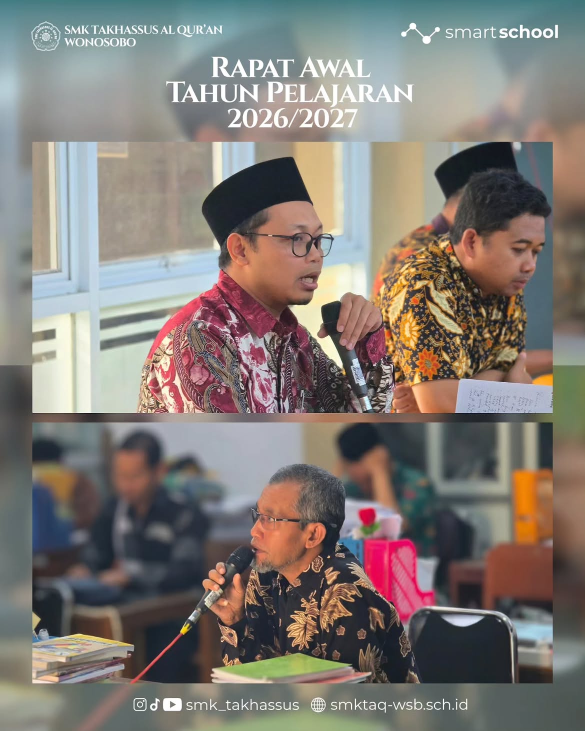 Keluarga Besar SMK Takhassus Al-Qur'an Gelar Rapat Awal Tahun Pelajaran 2026/2027, Siap Mengabdi dengan Semangat Baru